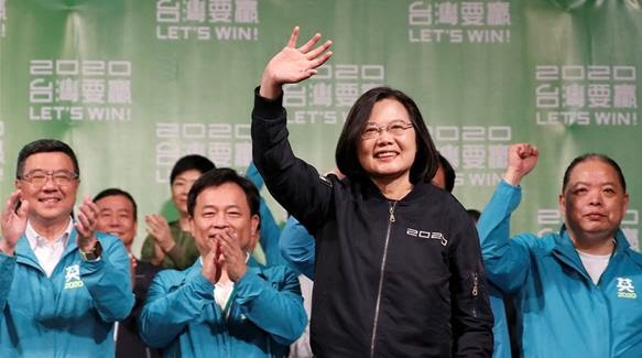  ताइवानको राष्ट्रपतिमा साइ इङ्ग विन निर्वाचित, चीनलाई धक्का