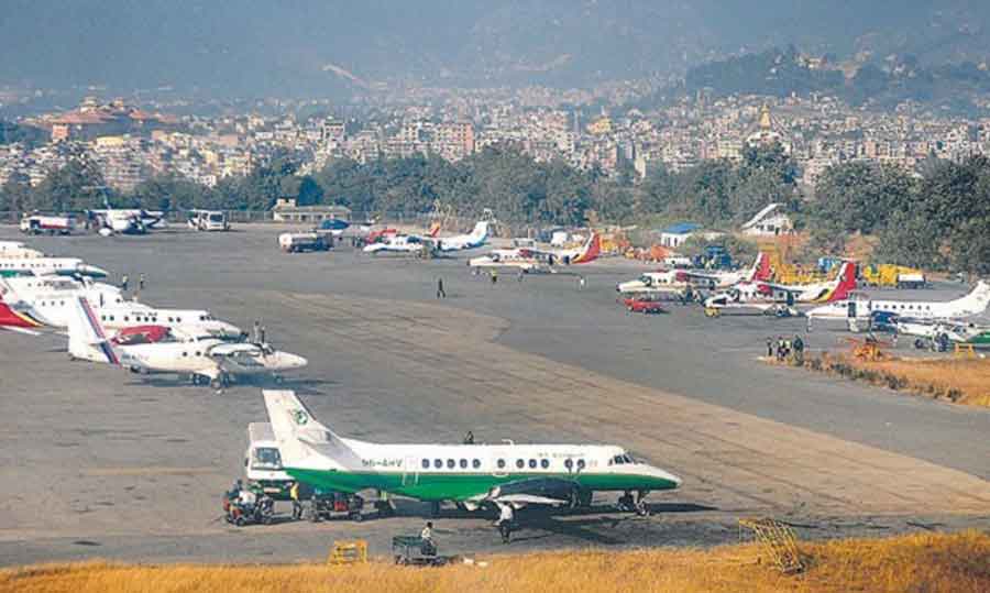 हवाई उडानको भाडादर ओरालो, धनगढी-काठमाडौँ २३००, भद्रपुर–काठमाडौँ १३९५