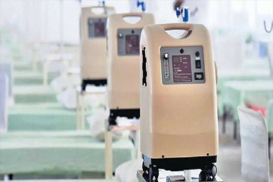 कञ्चनपुरको महाकाली अस्पतालमा १८ थान अक्सिजन कन्सन्ट्रेटर जडान
