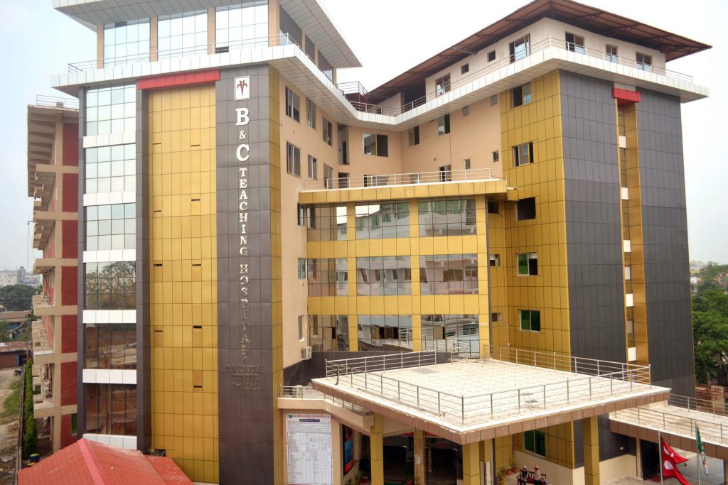 बिएण्डसी अस्पतालद्वारा कोभिड–१९ का बिरामीलाई उपचार गर्न २०० शैया सञ्चालनमा
