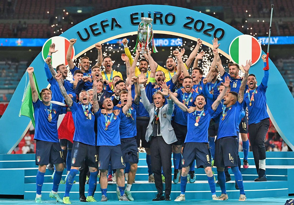 इङ्ल्यान्डलाई पेनाल्टी शुटआउटमा हराउँदै इटली बन्यो युरो कप च्याम्पियन