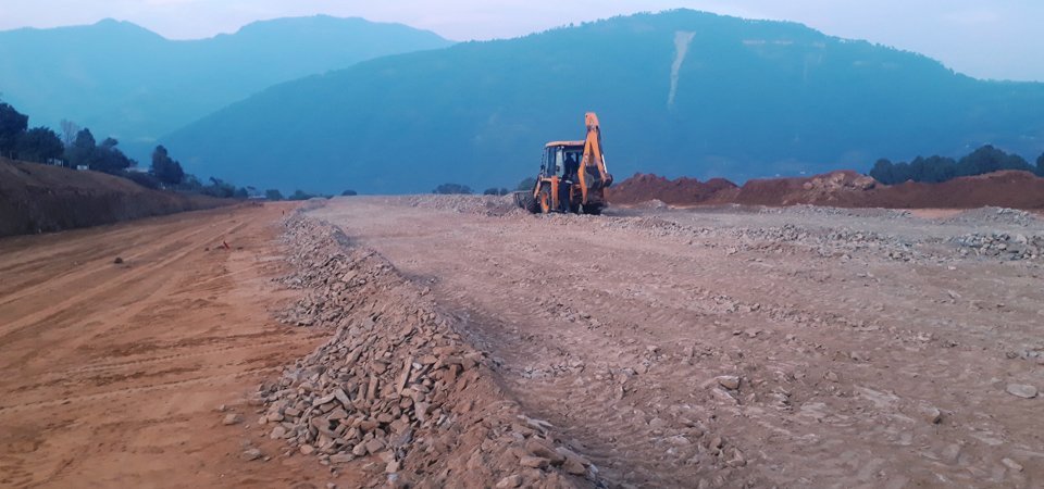 कालाेपत्रे हुँदै बलेवा विमानस्थल, पूरा हुने भाे हवाईजहाज सररकाे सपना