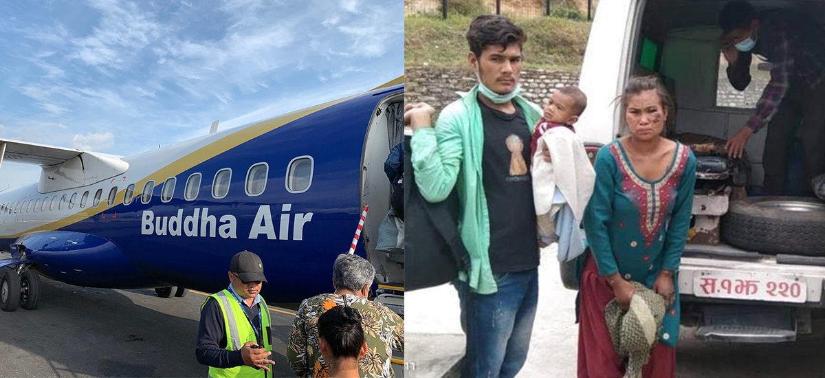 बुद्ध एयरको अमानवीय हर्कत, धनगढीबाट काठमाडौँ विरामी लैजान मानेन