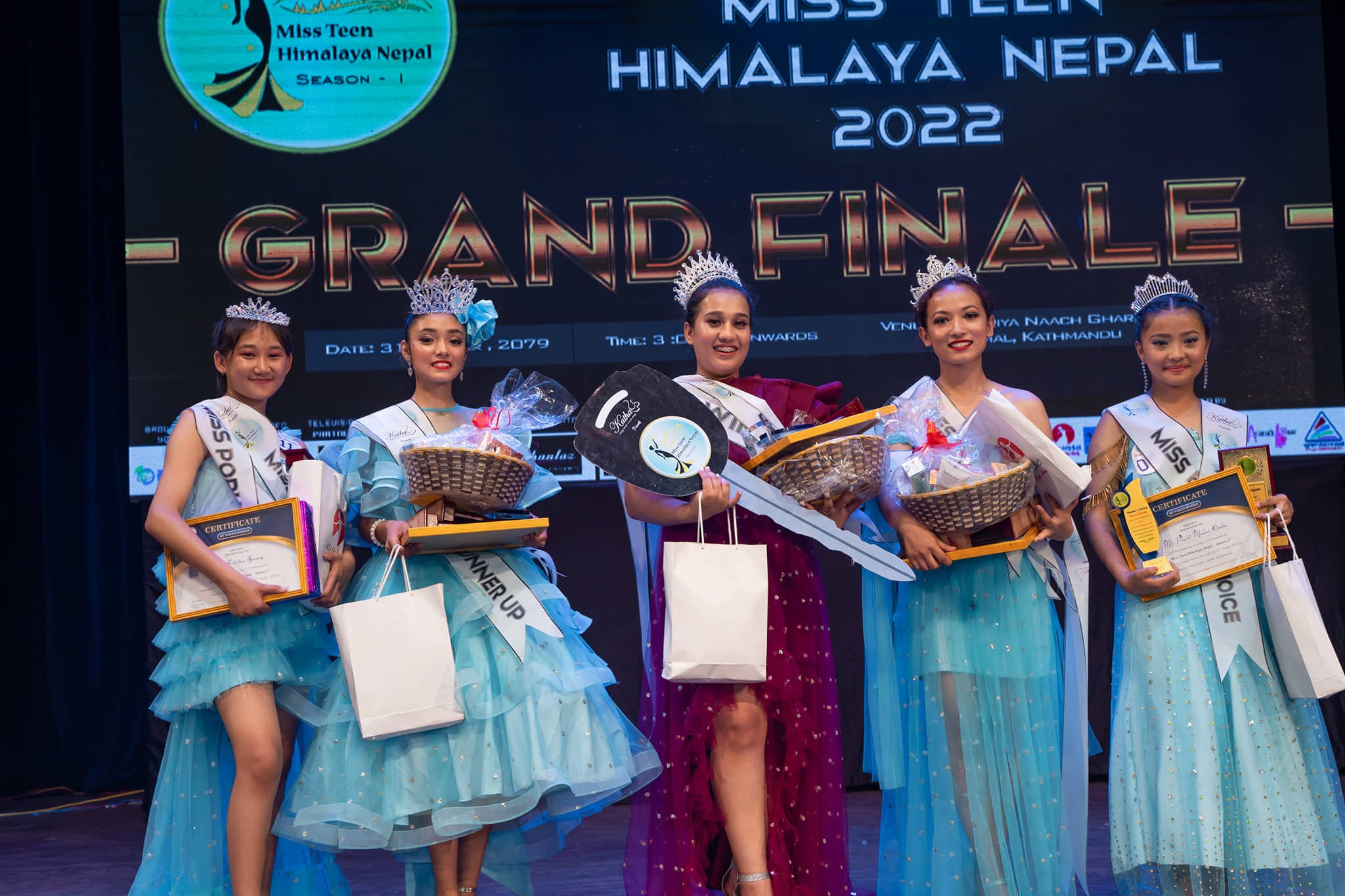 ‘मिस टिन हिमालय नेपाल २०२२’ सम्पन्न, एन्जिल चन्दले पाइन् विजेताको ताज