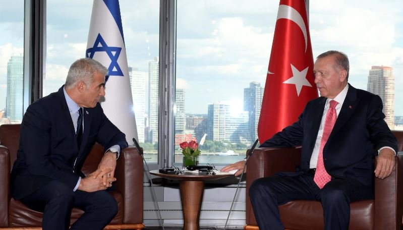इजरायलका प्रधानमन्त्री र टर्कीका राष्ट्रपतिबीच दुर्लभ भेटवार्ता