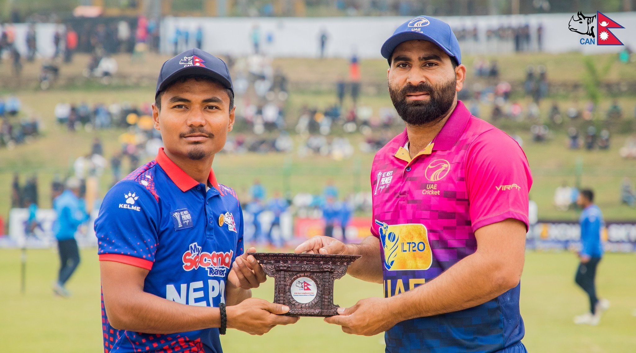 वर्षाका कारण रोकिएको नेपाल र यूएईबीचको फाइनल खेल आज हुँदै