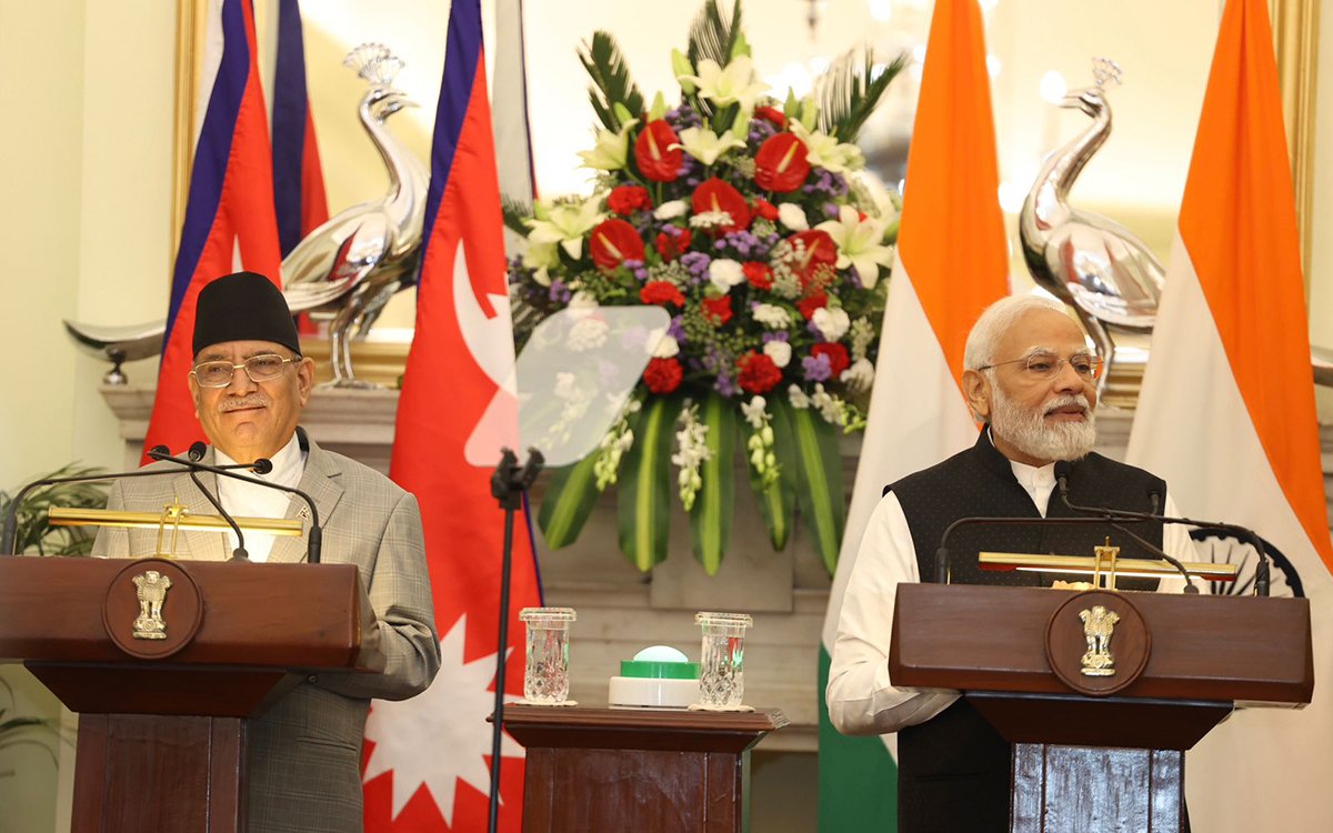 प्रधानमन्त्री प्रचण्डको भारत भ्रमणका क्रममा शिलान्यास, उद्घाटन र सम्झौता भएका विषय के-के हुन् ?