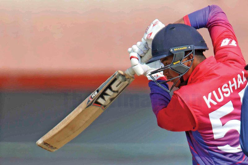नेपालका क्रिकेटर कुशल मल्लको विश्व किर्तिमान :  टी-२० मा ३४ बलमै शतक