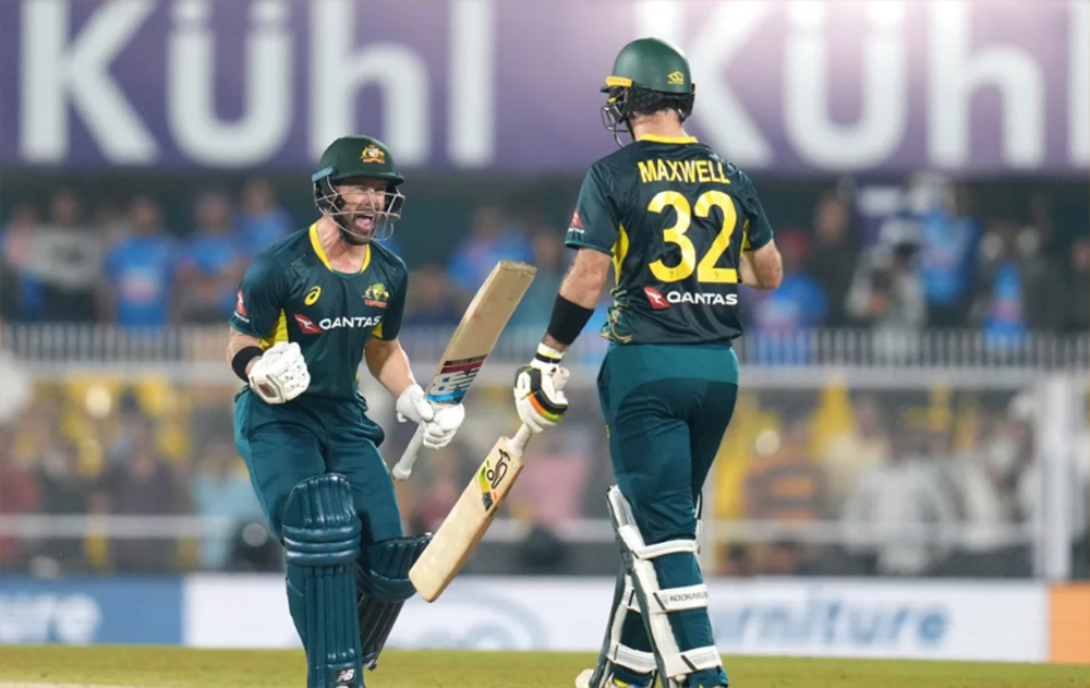 टी-२० सिरिज: भारतमाथि अस्ट्रेलिया ५ विकेटले विजयी