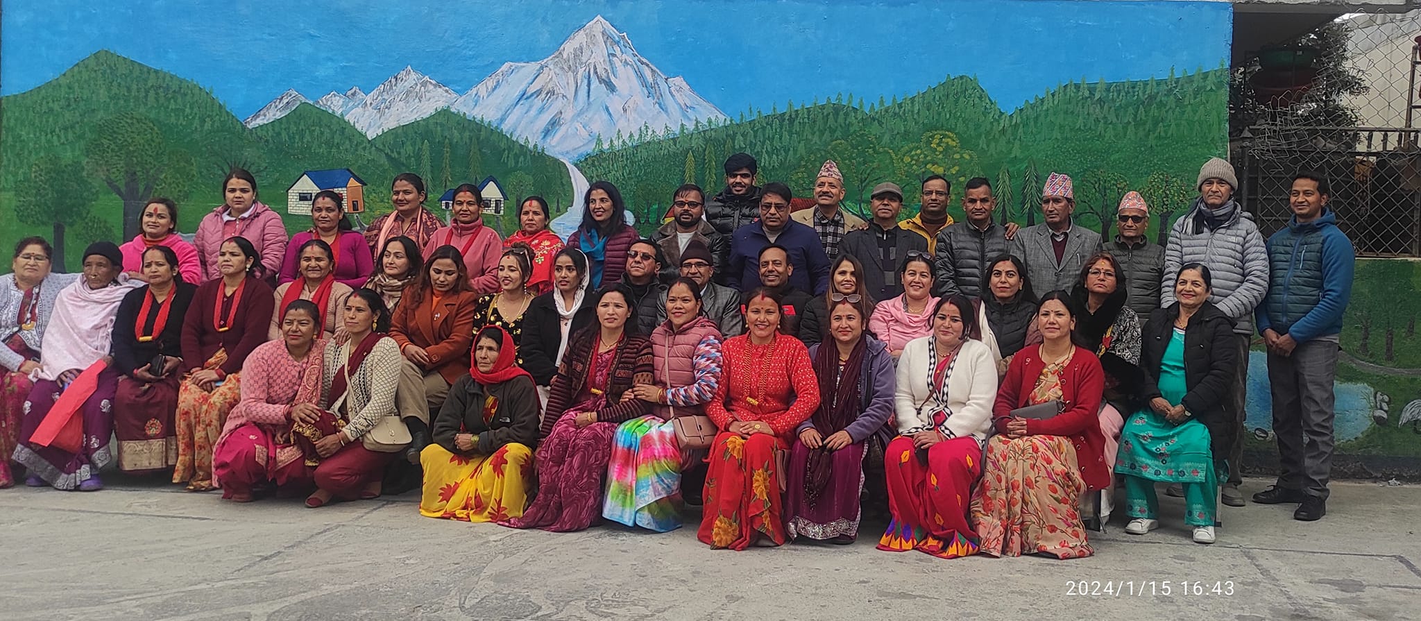 प्रसंसा सिर्जनशील महिला समाजले काठमाडौँमा डेउडा खेलेर मनायो मकर संक्रान्ति