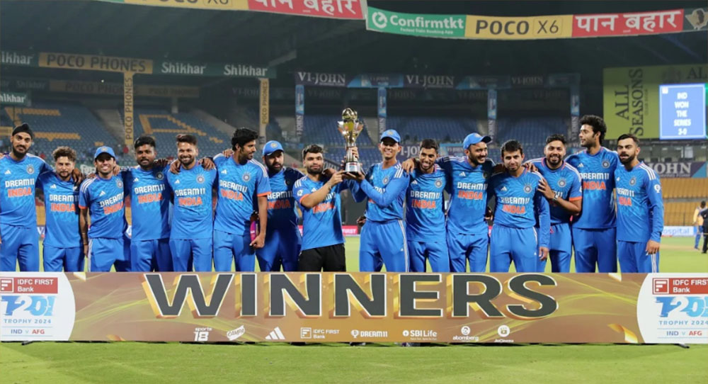रोमाञ्चक डबल सुपर ओभरमा भारत विजयी