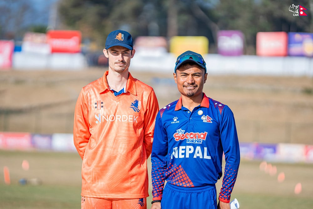 नेपाल र नेदरल्याण्डसले टी-२० सिरिजको फाइनल खेल्ने