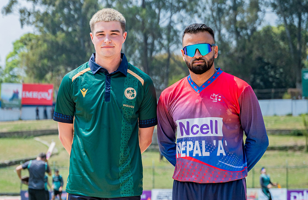 नेपाल ए र आयरल्याण्ड वोल्भ्सबीचको एकदिवसीय सिरिजको पहिलो खेल आज