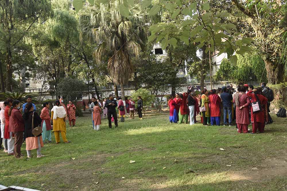 महानगरको पार्क र ट्राफिक आइल्याण्डको सुन्दरतामा काम गर्न ११० जना परिचालन